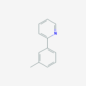molecular formula C12H11N B066043 2-(m-Tolyl)pyridine CAS No. 182925-44-6