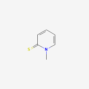 molecular formula C6H7NS B6604547 1-methylpyridine-2-thione CAS No. 6887-59-8