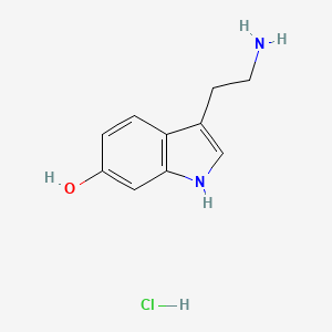 molecular formula C10H13ClN2O B6604562 6-Hydroxytryptamine Hydrochloride CAS No. 37102-46-8