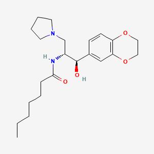 molecular formula C22H34N2O4 B6604708 Eliglustat impurity A CAS No. 2193052-00-3