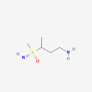 (4-aminobutan-2-yl)(imino)methyl-lambda6-sulfanone