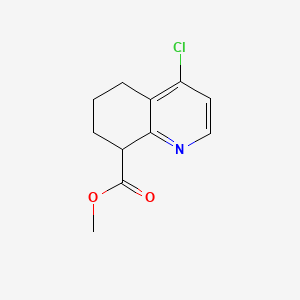methyl 4-chloro-5,6,7,8-tetrahydroquinoline-8-carboxylate