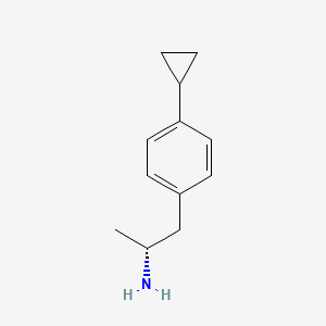 (2R)-1-(4-cyclopropylphenyl)propan-2-amine
