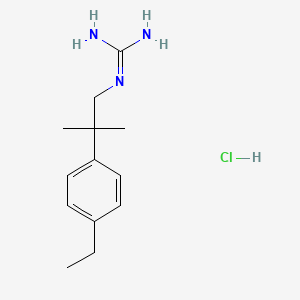 N-[2-(4-ethylphenyl)-2-methylpropyl]guanidine hydrochloride
