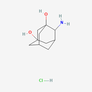 B6605606 4-aminoadamantane-1,3-diol hydrochloride CAS No. 2248261-76-7