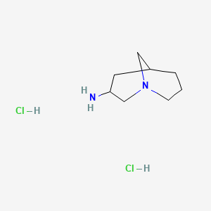 1-azabicyclo[3.3.1]nonan-3-amine dihydrochloride, Mixture of diastereomers