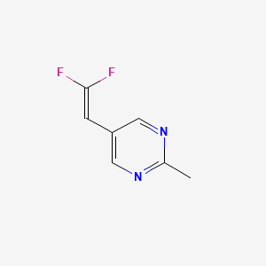 5-(2,2-difluoroethenyl)-2-methylpyrimidine
