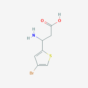 beta-Amino-4-bromo-2-thiophenepropanoic acid