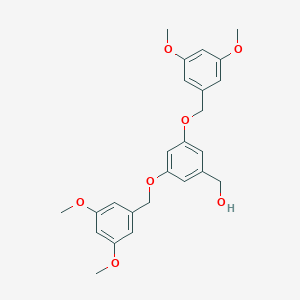 molecular formula C25H28O7 B066065 3,5-Bis(3,5-dimethoxybenzyloxy)benzyl Alcohol CAS No. 176650-92-3