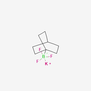 molecular formula C8H13BF3K B6606574 potassium {bicyclo[2.2.2]octan-1-yl}trifluoroboranuide CAS No. 2762307-32-2