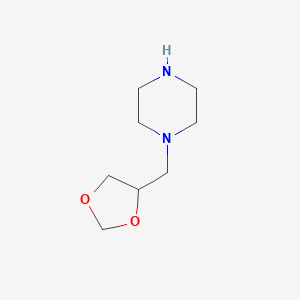 1-(1,3-Dioxolan-4-ylmethyl)piperazine