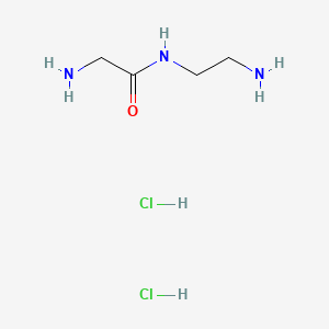 molecular formula C4H13Cl2N3O B6609016 2-amino-N-(2-aminoethyl)acetamide dihydrochloride CAS No. 1093785-60-4