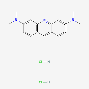molecular formula C17H21Cl2N3 B6609275 N3,N3,N6,N6-tetramethylacridine-3,6-diamine dihydrochloride CAS No. 2613385-35-4