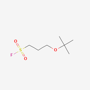 molecular formula C7H15FO3S B6609487 3-(tert-butoxy)propane-1-sulfonyl fluoride CAS No. 2353102-78-8