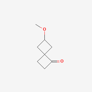 molecular formula C8H12O2 B6609630 6-methoxyspiro[3.3]heptan-1-one CAS No. 2866334-03-2