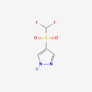 4-difluoromethanesulfonyl-1H-pyrazole