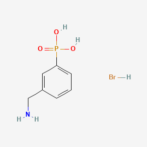 [3-(aminomethyl)phenyl]phosphonic acid hydrobromide