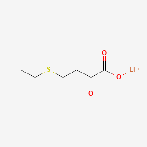 lithium(1+) 4-(ethylsulfanyl)-2-oxobutanoate