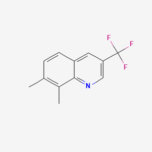 7,8-dimethyl-3-(trifluoromethyl)quinoline