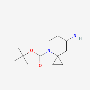 molecular formula C13H24N2O2 B6610493 tert-butyl 7-(methylamino)-4-azaspiro[2.5]octane-4-carboxylate CAS No. 2769698-71-5