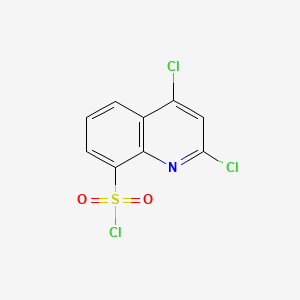 2,4-dichloroquinoline-8-sulfonyl chloride