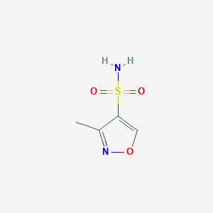 3-methyl-1,2-oxazole-4-sulfonamide