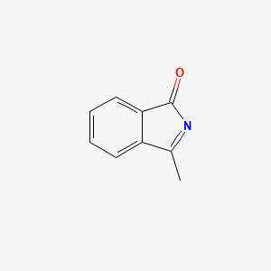 molecular formula C9H7NO B6611404 3-methyl-1H-isoindol-1-one CAS No. 404859-21-8