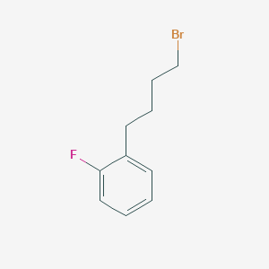 molecular formula C10H12BrF B6611514 1-(4-bromobutyl)-2-fluorobenzene CAS No. 1343287-81-9