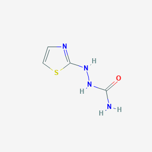 molecular formula C4H6N4OS B6611605 2-(Thiazol-2-yl)hydrazinecarboxamide CAS No. 412311-51-4