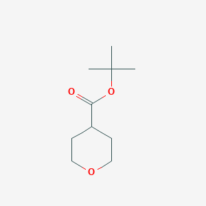 molecular formula C10H18O3 B6611845 tert-butyl tetrahydro-2H-pyran-4-carboxylate CAS No. 1058129-65-9