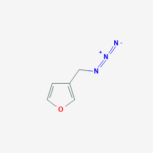 molecular formula C5H5N3O B6611849 3-(azidomethyl)furan CAS No. 1052237-15-6