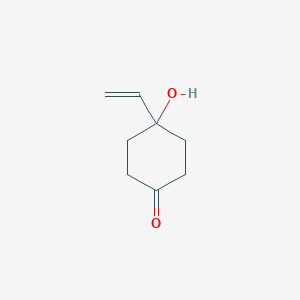4-ethenyl-4-hydroxycyclohexan-1-one