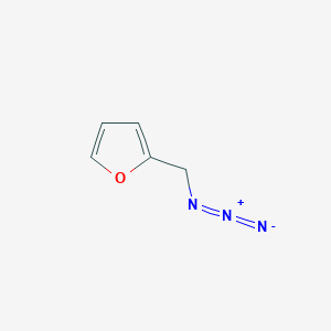 molecular formula C5H5N3O B6612012 2-(azidomethyl)furan CAS No. 88511-45-9