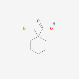 1-(bromomethyl)cyclohexane-1-carboxylic acid