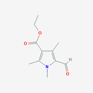 Ethyl 5-formyl-1,2,4-trimethyl-1H-pyrrole-3-carboxylate