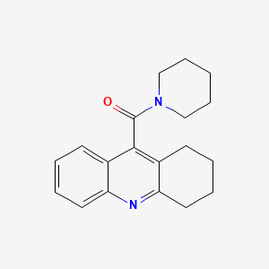 Ketone, piperidino(1,2,3,4-tetrahydro-9-acridinyl)