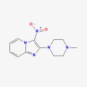 2-(4-Methylpiperazin-1-yl)-3-nitroimidazo[1,2-a]pyridine