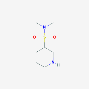 molecular formula C7H16N2O2S B6612485 N,N-dimethylpiperidine-3-sulfonamide CAS No. 1016812-70-6