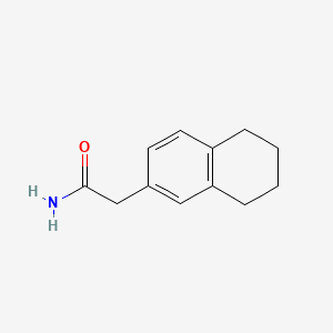 2-Naphthaleneacetamide, 5,6,7,8-tetrahydro-