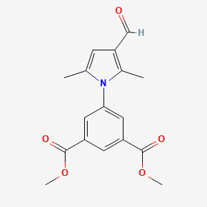 Dimethyl 5-(3-formyl-2,5-dimethylpyrrol-1-yl)benzene-1,3-dicarboxylate