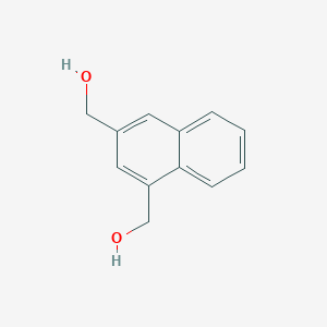 [3-(hydroxymethyl)naphthalen-1-yl]methanol
