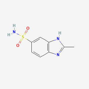 2-methyl-1H-1,3-benzodiazole-5-sulfonamide