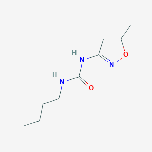 Urea, N-butyl-N'-(5-methyl-3-isoxazolyl)-
