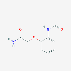 2-(2-Acetamidophenoxy)acetamide