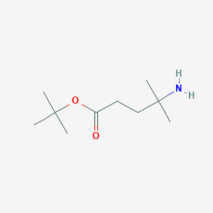 tert-butyl 4-amino-4-methylpentanoate