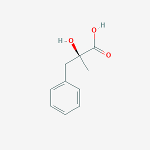 molecular formula C10H12O3 B066129 (2S)-2-hydroxy-2-methyl-3-phenylpropanoic acid CAS No. 164333-77-1