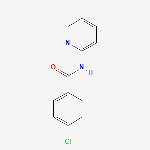molecular formula C12H9ClN2O B6612932 4-chloro-N-(pyridin-2-yl)benzamide CAS No. 14547-82-1