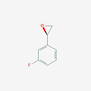 molecular formula C8H7FO B6612994 (R)-(3-Fluorophenyl)oxirane CAS No. 1014696-09-3