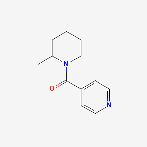 molecular formula C12H16N2O B6613141 (2-Methylpiperidin-1-yl)(pyridin-4-yl)methanone CAS No. 574008-50-7
