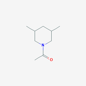 B6613432 1-(3,5-dimethylpiperidin-1-yl)ethan-1-one CAS No. 348614-75-5